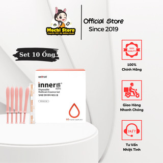 Set 10 ống đũa thần inner gel wettrust hàn quốc vệ sinh phụ nữ