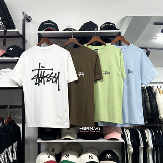 - stussy basic tee - áo phông stussy chính hãng nhiều màu
