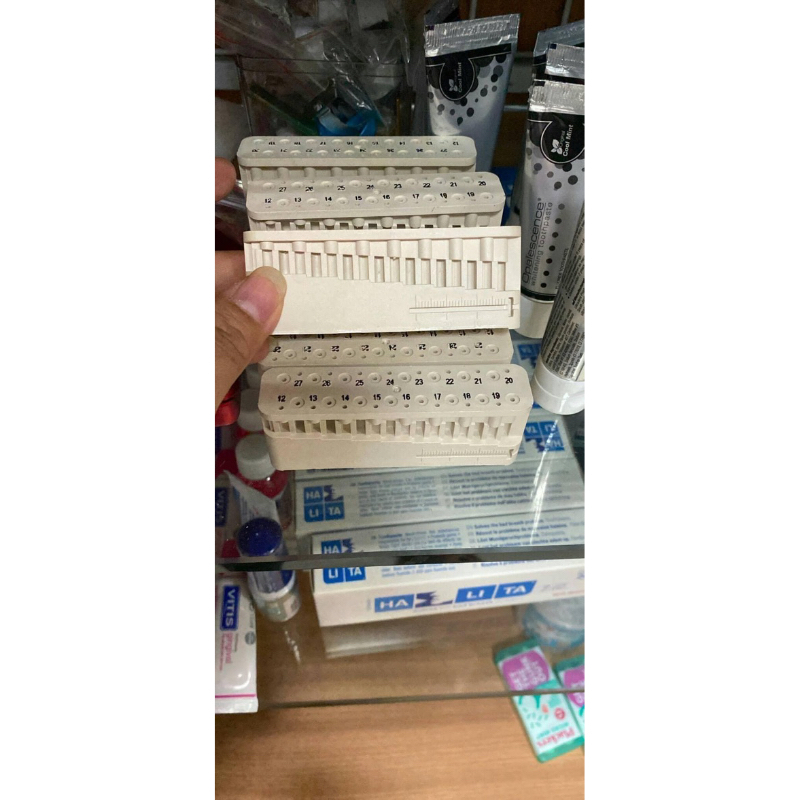 thước nội nha hấp được