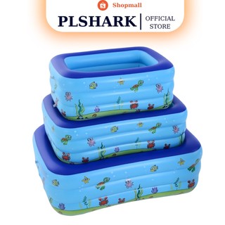 Bể bơi mini PLSHARK 3 Tầng, Thành Cao, Đáy Chống Trượt  