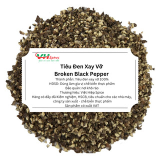 Tiêu đen xay vỡ túi 1kg việt hiệp