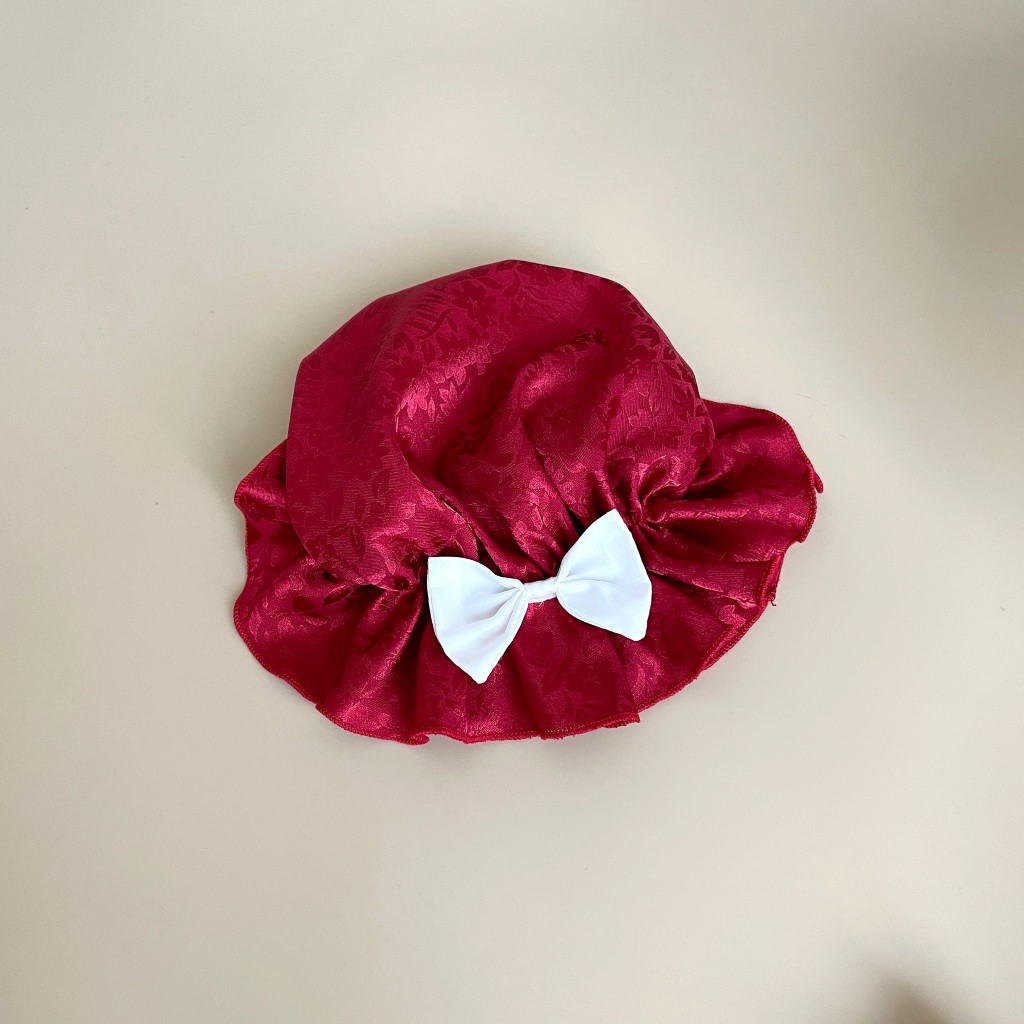 Body váy đỏ bé gái dễ thương 🍓[𝐓𝐀̣̆𝐍𝐆 𝐊𝐄̀𝐌 mũ+ giày vải🍓 Su Shop- body thiết kế sinh nhật thôi nôi cho bé