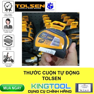 Thước cuộn tự động tolsen - hàng chính hãng