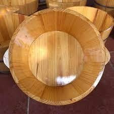 Chậu Ngâm Chân Gỗ Thông
