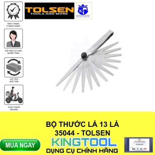 Bộ thước lá 13 lá 35044 tolsen - hàng chính hãng