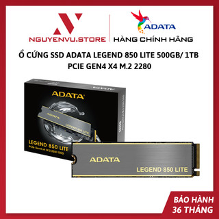 Ổ cứng ssd adata legend 850 lite 500gb/ 1tb pcie gen4 x4 m.2 2280 - hàng chính hãng