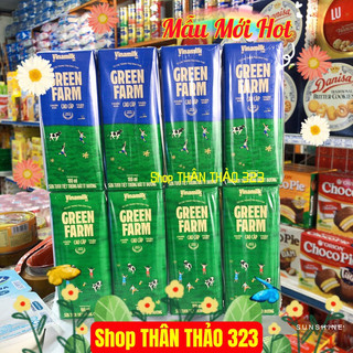 SỮA TƯƠI TIỆT TRÙNG GREEN FARM 4hộp x 180ml