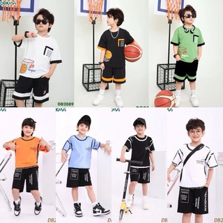 Bộ thể thao bé trai dokma chất cotton usa 3-7y db2089, db2085