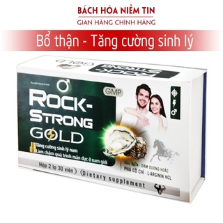 Viên uống tăng cường sinh lý nam xo - oyster gold - luxury - hộp 2 lọ x 30 viên - thành phần hàu biển dâm dương hoắc