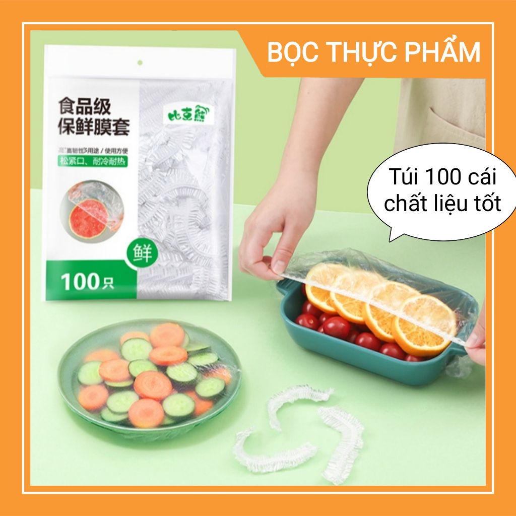 Combo 100 màng bọc thực phẩm loại tốt