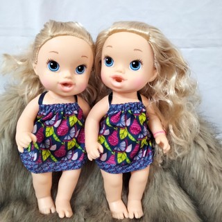 Búp bê mỹ hasbro 32 cm = 12 inch vũ công tóc vàng dài baby alive b3099