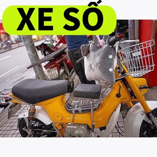 Ghế đi xe máy dành cho xe số / xe dream - wave - sirius - cub- future - exciter - jupiter , ghế đôn số inox