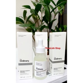 Serum tẩy da chết the ordinary salicylic acid 2% solution chứa 2% bha 30ml .
