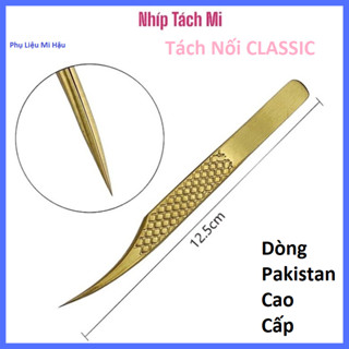 Nhíp Tách Nối Mi Classic Pakistan Cao Cấp_Nhíp Cá Heo Không Gỉ, Cây Gắp Mi ,Nhíp Nối Mi_Nhíp Vạch Mi,Kìm Gắp Mi,Vuốt Mi