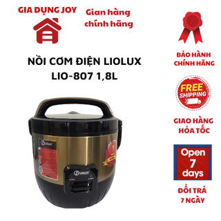 GOLDSUN Nồi cơm điện Liolux LIO-807 dung tích 1.8L chống dính cao cấp hàng chính hãng