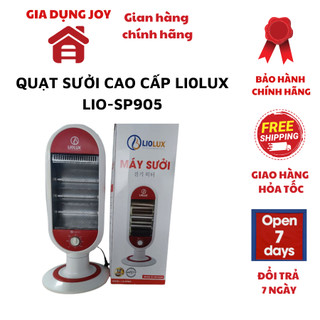GOLDSUN Quạt sưởi cao cấp Liolux LIO -SP905 3 bóng không gây khô da, công suất lớn giúp làm ấm nhanh, bảo hành 12 tháng