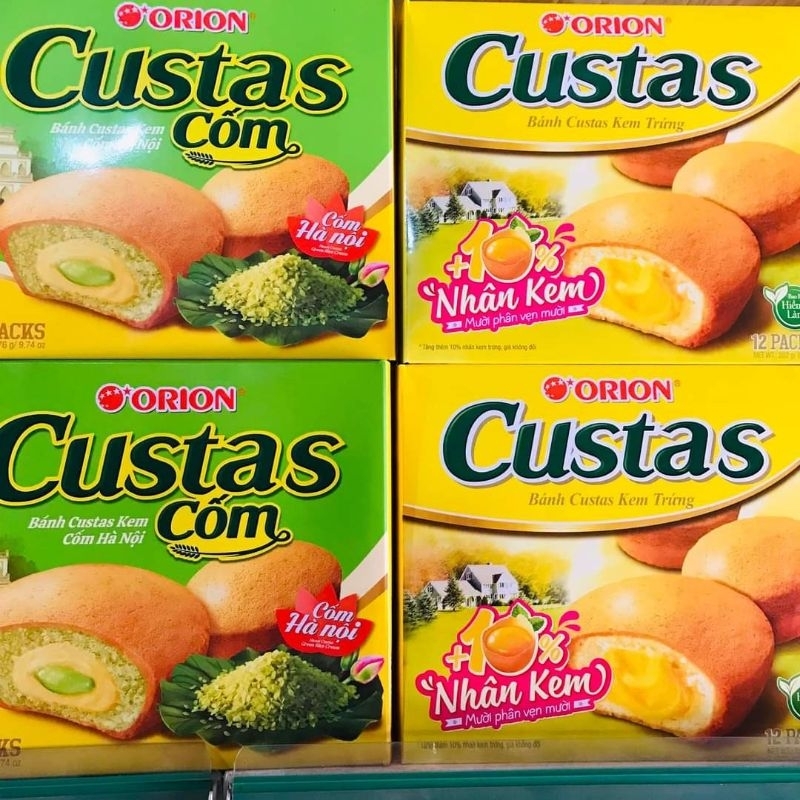 BÁNH CUSTAS HỘP 12 CÁI