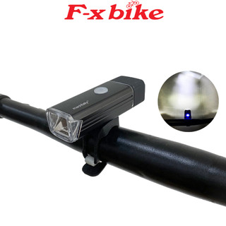 Đèn pin xe đạp f-x bike machfally sạc usb - chính hãng