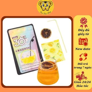 Trà chanh cô đặc vị chanh leo và chanh cola. Trà chanh túi zip tự pha gói 32g tiện lợi