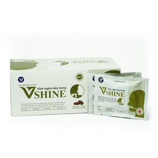 Viên ngậm Bảo Họng Vshine hộp 20 vỉ, dùng được cho phụ nữ mang thai và cho con bú