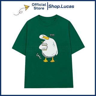 Áo Thun VỊT VÔ TRI Nam Nữ Unisex Áo Phông Cotton Co Giãn Thoáng Mát Hot Trend Local Brand Shop.Lucas