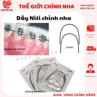 Dây niti dây cung niti chỉnh nha dây cung niềng răng