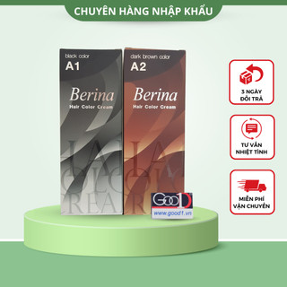 Thuốc Nhuộm Tóc Berina A1,A2 Thái Lan 60ml