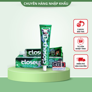 Kem Đánh Răng Closeup Thái Lan 30g- 160g Hương Bạc Hà The Mát