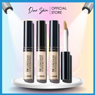 Kem che khuyết điểm The Saem Cover Perfection Tip Concealer (6.5g) Độ phủ cao Mỹ Phẩm Trang Điểm Nữ Kem Nền Cosmetic Wom