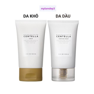 Kem dưỡng ẩm rau má Centella Skin1004 Madagascar Cream và Soothing Cream 75ml dưỡng ẩm và phục hồi