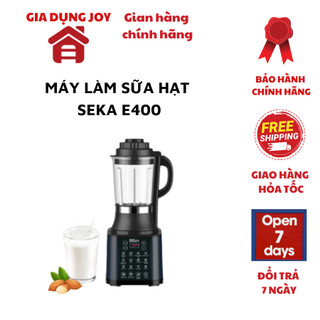 Máy làm sữa hạt đa năng SEKA E400 14in1, máy sữa hạt thông minh chính hãng, bảo Hành 24 Tháng