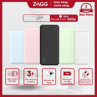 Sạc dự phòng Mophie Essentials powerstation 20,000mAh PD - Hỗ trợ sạc nhanh