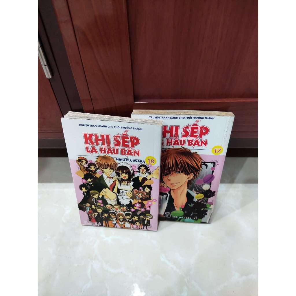 Truyện tranh - Khi sếp là hầu bàn - Lẻ tập 17 18 - NXB Trẻ