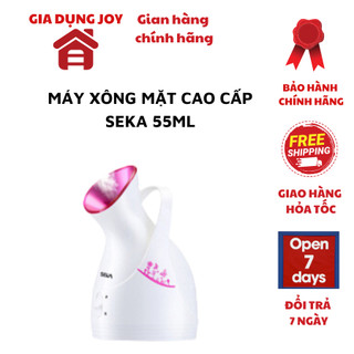 Máy xông hơi mặt Seka cao cấp công suất 280W 55ml, xông hơi da mặt làm đẹp chuẩn spa, làm sạch se khít lỗ chân lông