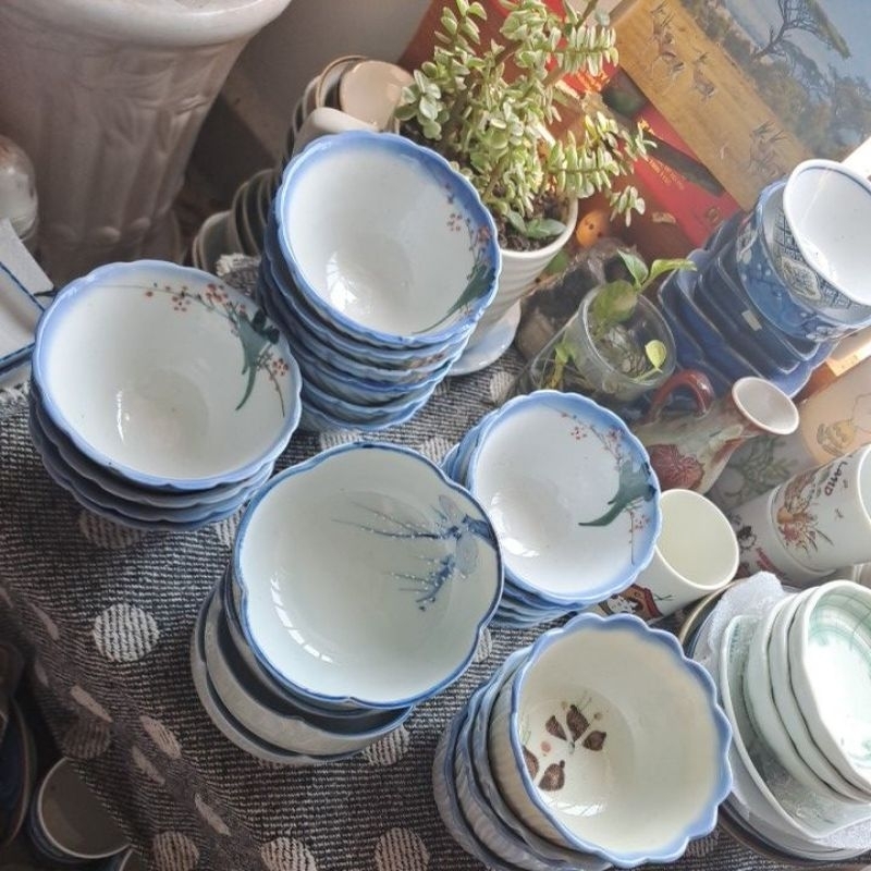 Chén chè hàng x.ưa Gốm sứ nhật 2hand