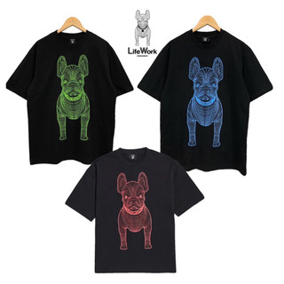 Áo thun Life Work street wear cao cấp dày dặn, áo phông Unisex nam nữ 100% cotton