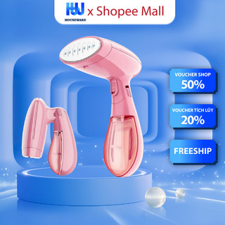 Bàn là cầm tay hơi nước loại xịn là phẳng các loại vải - Bàn ủi cao cấp mini công suất mạnh 1500w gấp gọn | Racadoy