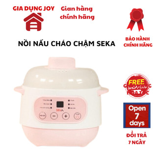 Nồi Nấu Cháo Chậm Ăn Dặm SEKA Bảo Hành 12 Tháng Bản Tiếng Việt Nồi Hầm Chưng Yến Cách Thuỷ
