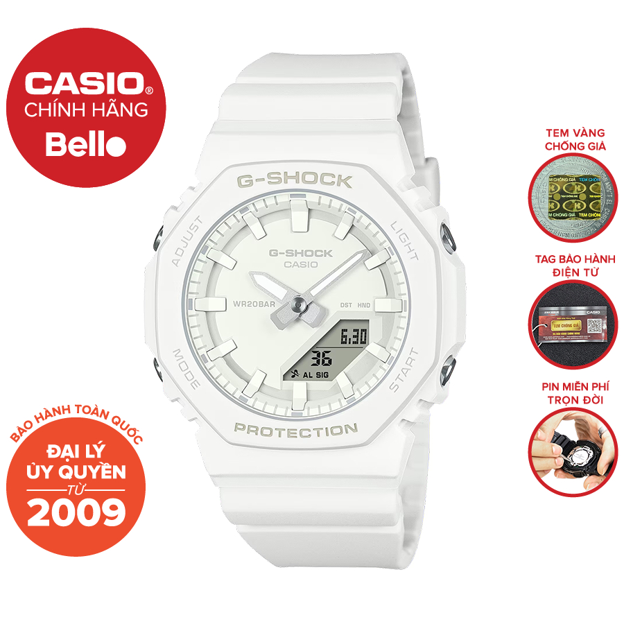 Đồng hồ Nữ Dây Nhựa Casio G-Shock GMA-P2100-7ADR chính hãng bảo hành 5 năm Pin trọn đời