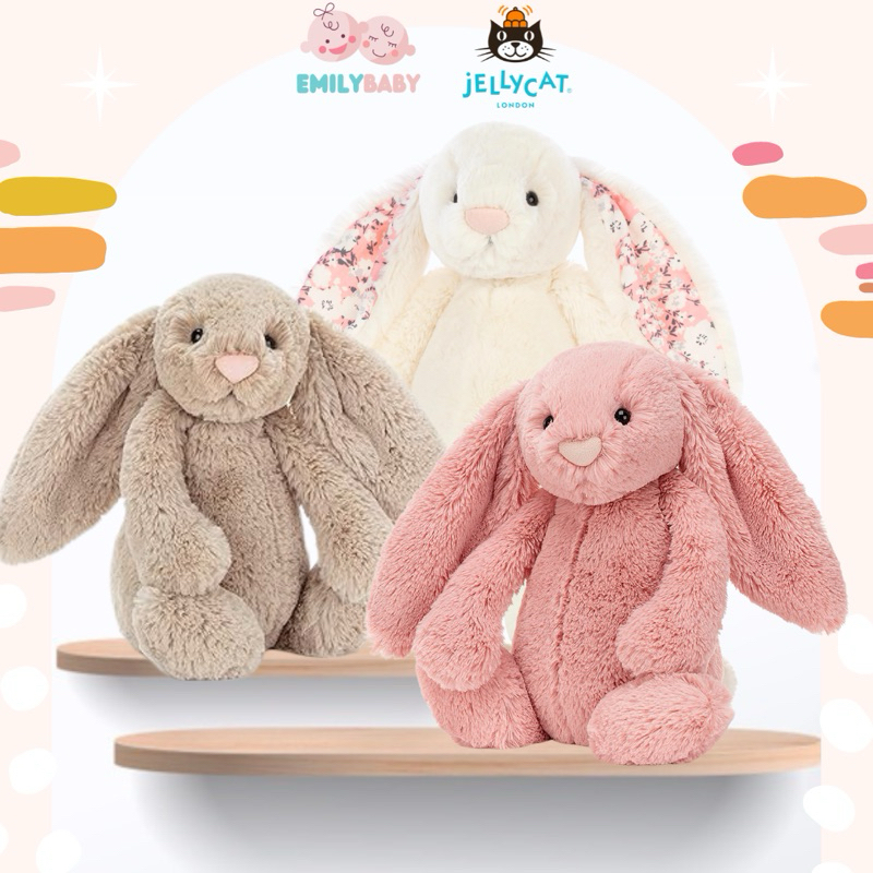 Thỏ bông JELLY CAT size M chính hãng