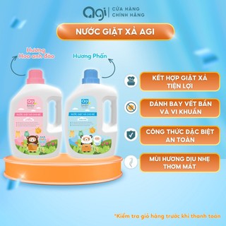 Nước giặt xả cho bé Agi 2 in 1 3000ml