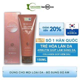 Sữa rửa mặt Collagen ngăn ngừa lão hoá Bebeco