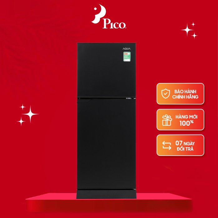 [Pico Official - Lắp đặt 0Đ HN HCM] Tủ lạnh Aqua 130 lít AQR-T150FA(BS)
