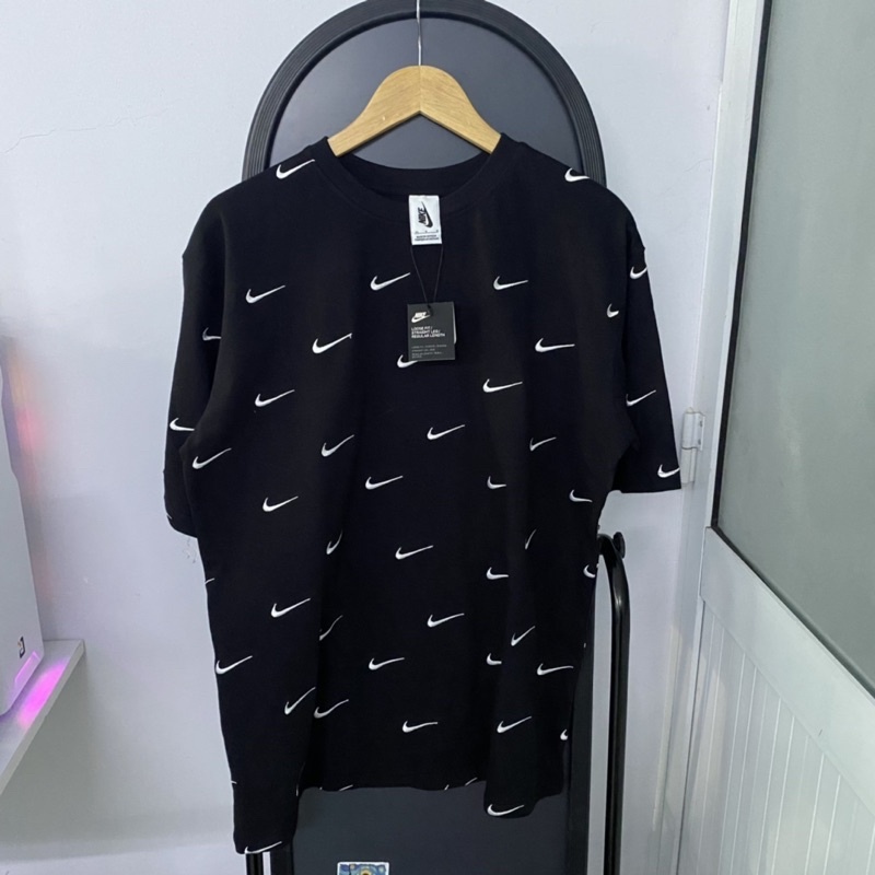 Áo thun nam boy phố NIKE, áo phông nam boy phố vải cotton form rộng cổ tròn streetwear hot trend local brand HP3 Fashion