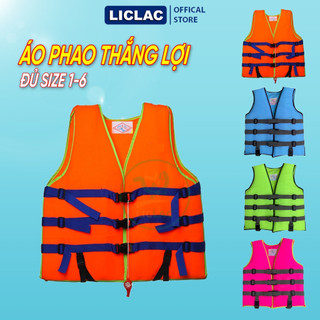  Áo phao bơi cứu hộ Đủ Size cho trẻ em và người lớn từ số 1 đến số 6,Áo phao cứu sinh đảm bảo an toàn 