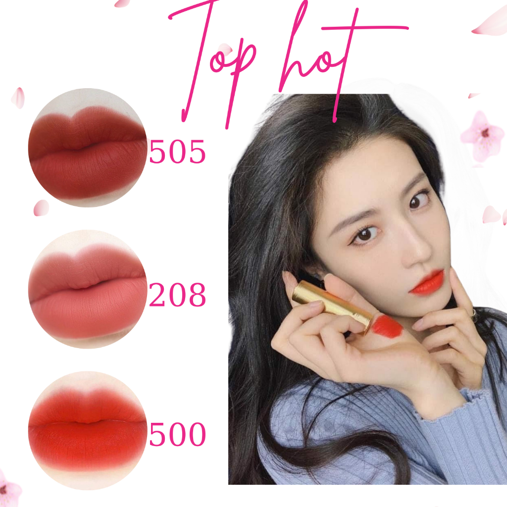 Son Gucci Rouge À Lèvres Matte Lips chính hãng cao cấp fullbox son lì mềm