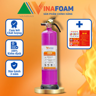 Bình chữa cháy đa năng PlN Li-ion ORION 1lít dập mọi đám cháy cứu hỏa chữa cháy hiệu quả,  BH 2 năm , kèm bộ nội quy