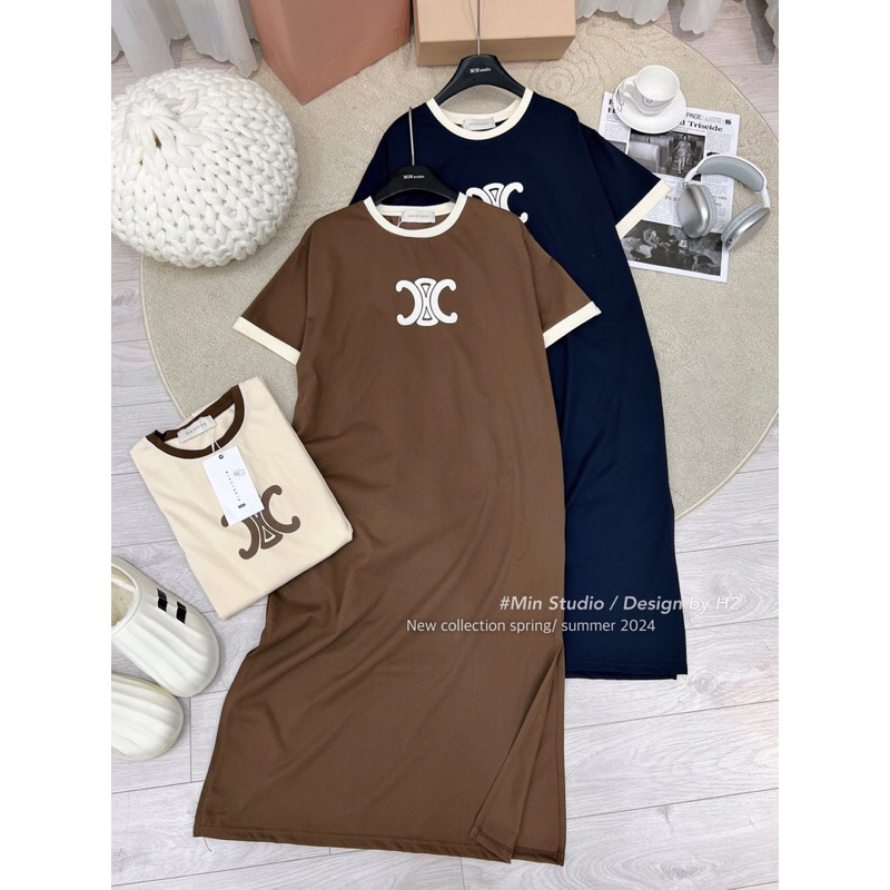 (H2) Váy cotton xuông Cei line