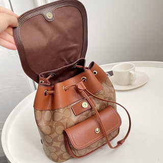 Balo coach pennie size 22 nâu