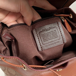 Balo coach pennie size 22 nâu